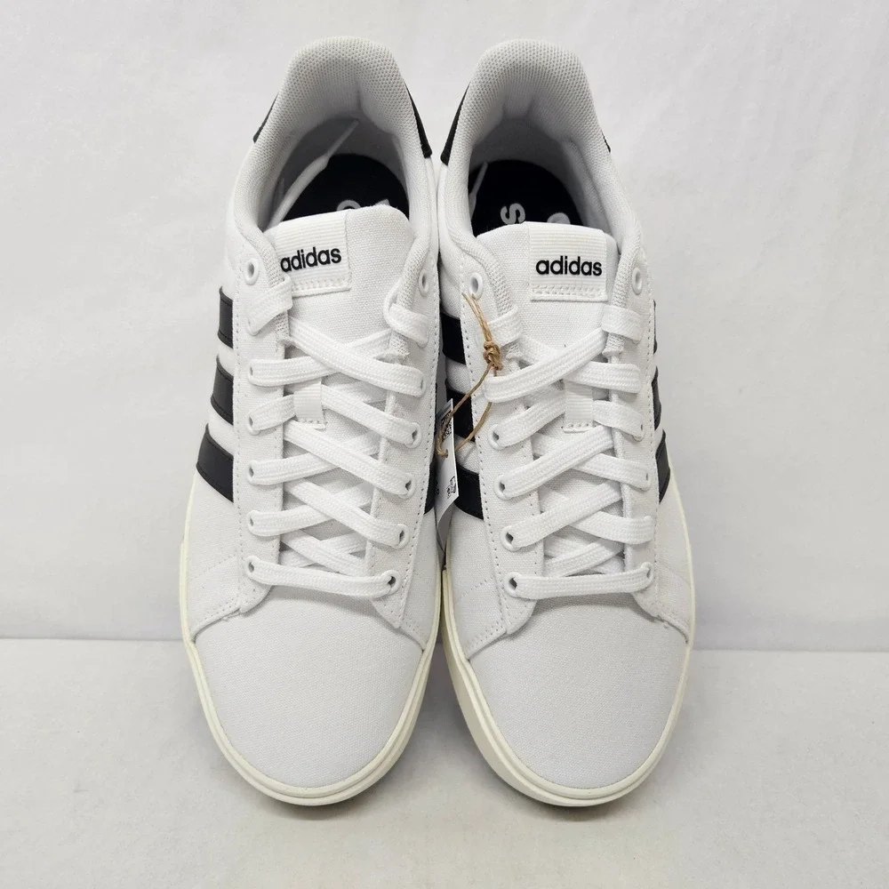 Adidas Daily 4.0 Skateboarding Shoe IF6659 White Black Off White Women Size 10.5